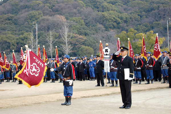 北条分団　分団長　村田　省三