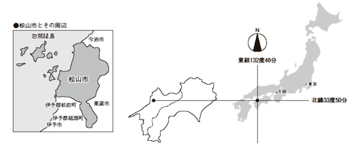 松山市地図