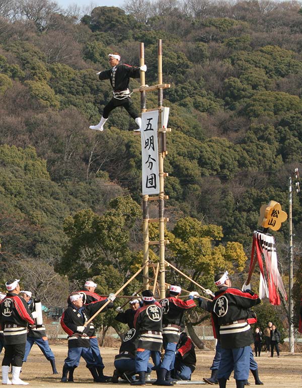 登梯員　　天野　伸一