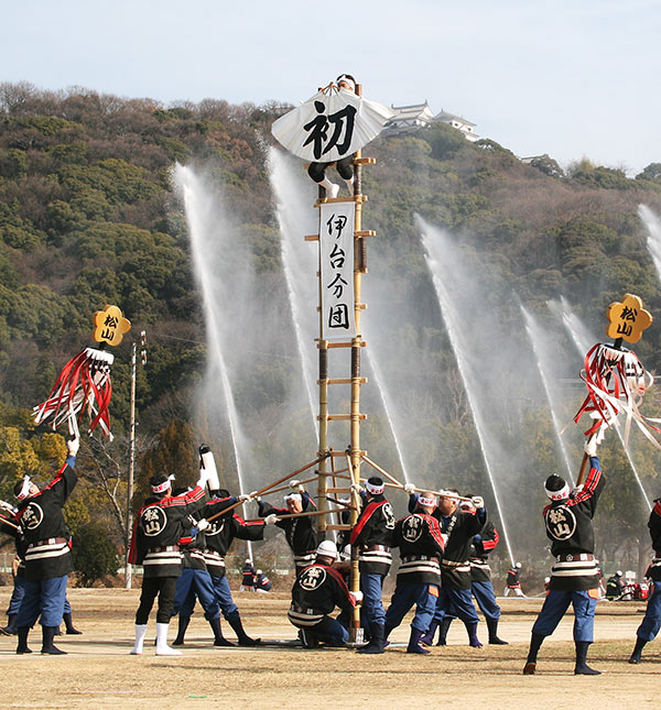 登梯員　矢野　泰照