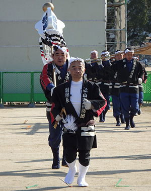 越智隊長と中上さん