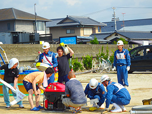 【操法大会訓練】小型ポンプの部・北条分団04