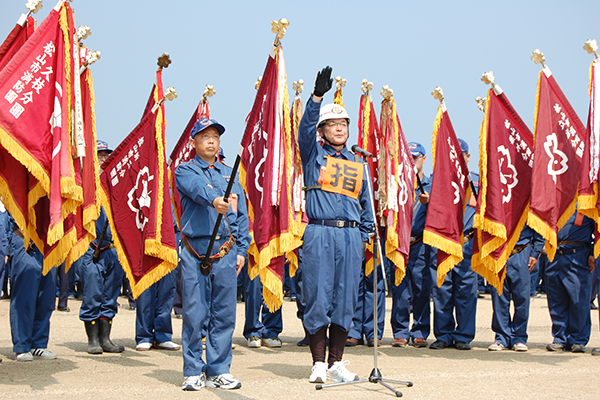 第32回松山市消防団消防操法大会02