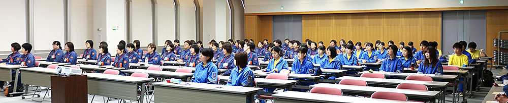 全国女性消防団員活性化広島大会