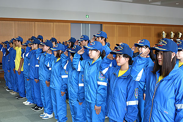 全国女性消防団員活性化広島大会