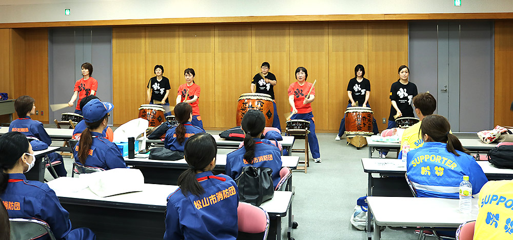 全国女性消防団員活性化広島大会